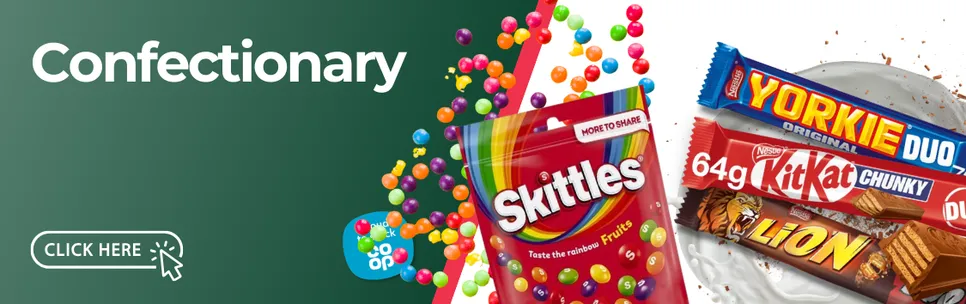 Chocolate, Sweets, Mints & Gum