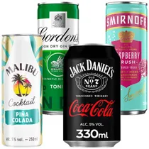 Premixed Cans & Bottles category