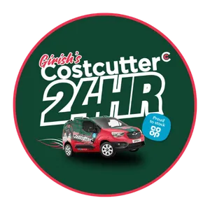 Girishs Costcutter Barmulloch Logo