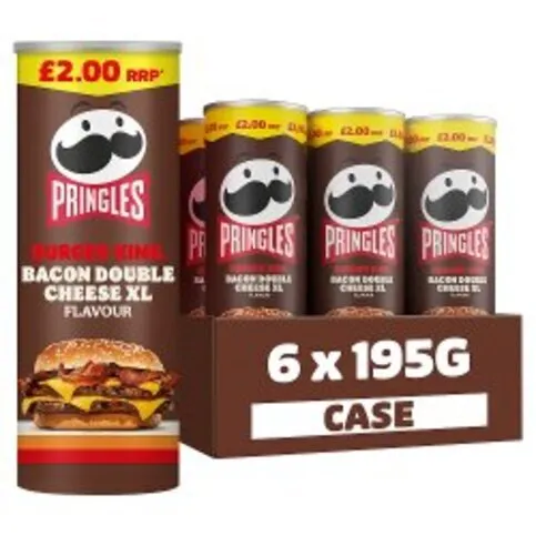 Pringles Burger King Bacon Double Cheese