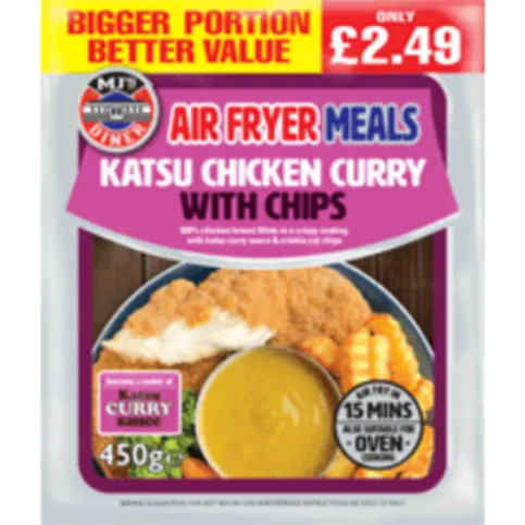 Air fryer Katsu Chicken Chips 450g