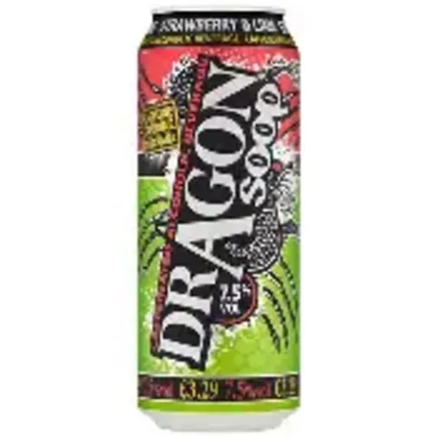 Dragon Soop Strawberry & Lime