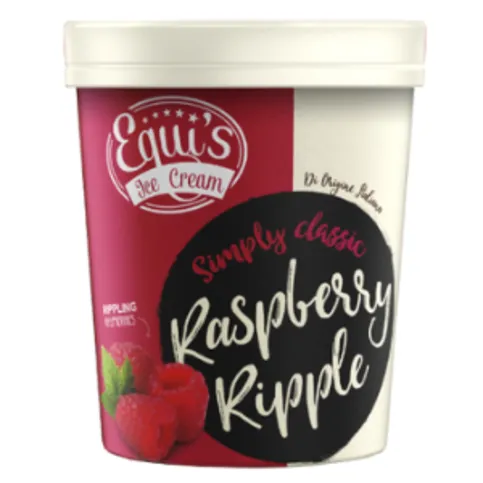 Equis Tub Raspberry Ripple Small 120ml