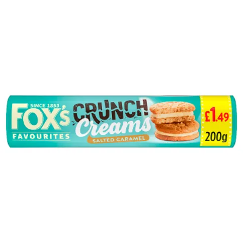 Fox's Salted Caramel Crunch Creams 200g