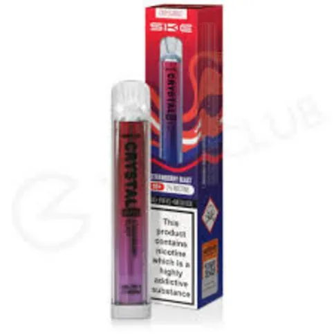 SKE Crystal 600 Prefilled Vape Kit Strawberry Blastblast