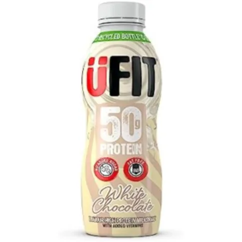 Ufit White Chocolate Flavour High Protein Milkshake 310ml