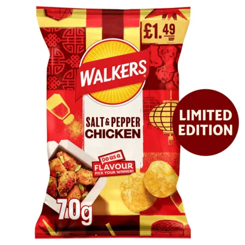 Walkers Salt & Pepper Chicken Crisps