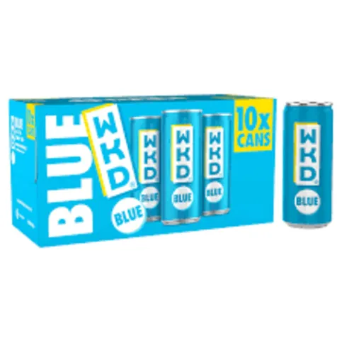 WKD Blue Alcoholic Mix 10 x 250ml