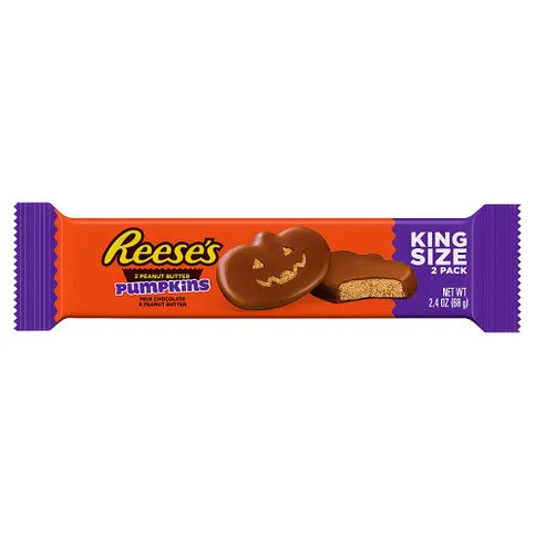  Reese's 2 Peanut Butter Pumpkins King Size 68g