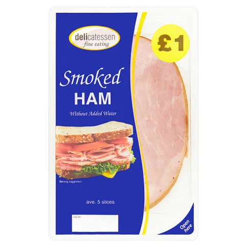 Delicatessen Fine Eating Smoked Ham 90g