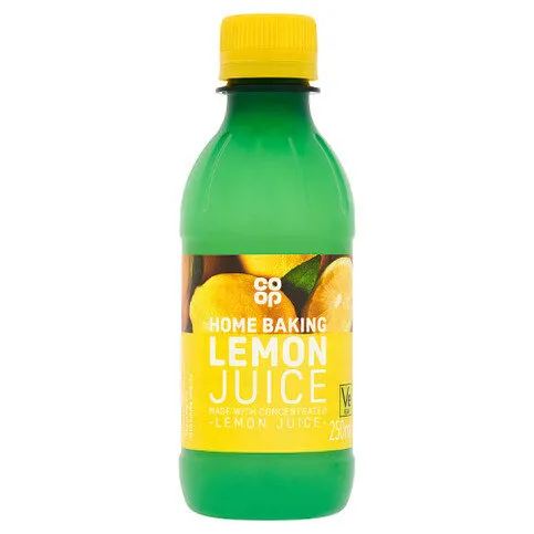 Co-op Lemon Juice 250ml