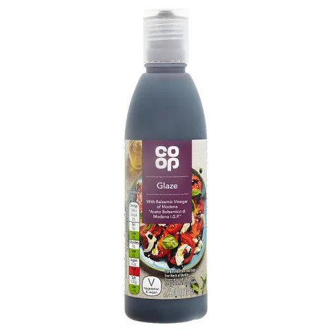 Co Op Glaze with Balsamic Vinegar of Modena 250ml
