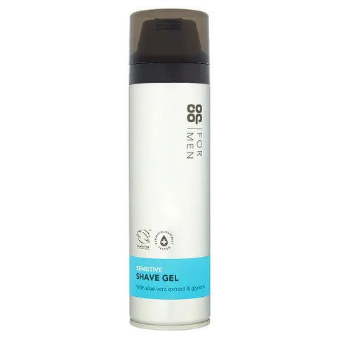 Co Op for Men Sensitive Shave Gel 200ml