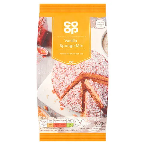 Co-op Vanilla Sponge Mix 400g