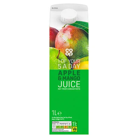 Co-op Apple & Mango Juice 1L
