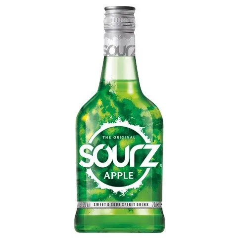 Sourz Apple The Original Sweet & Sour Liqueur 70cl