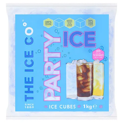The Ice Co Party Ice Cubes 1kg