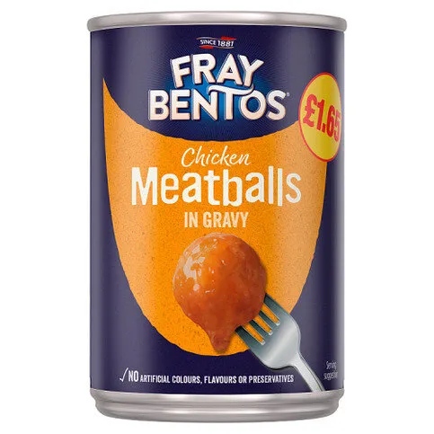 Fray Bentos Chicken Meatballs in Gravy 380g