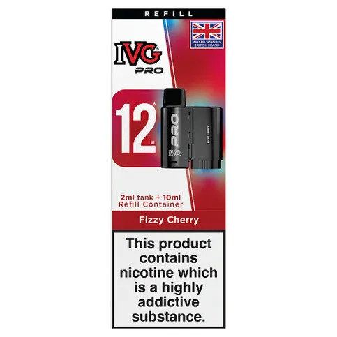 IVG Pro Refills Fizzy Cherry 12ml