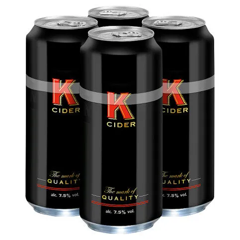 K Cider Cans
