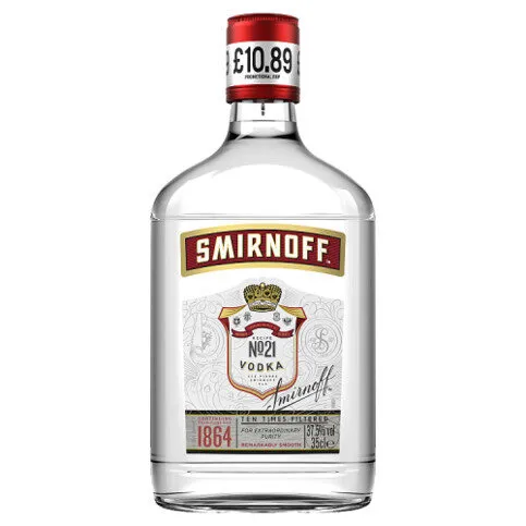 Smirnoff No.21 Vodka 37.5% vol 35cl Bottle