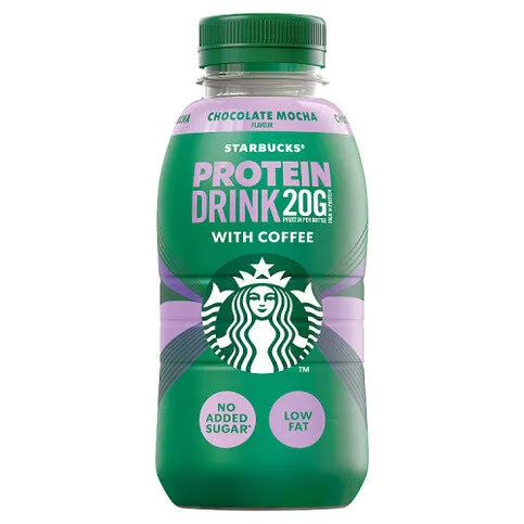 Starbucks Chocolate Mocha Flavour Protein Drink with Coffee 330ml