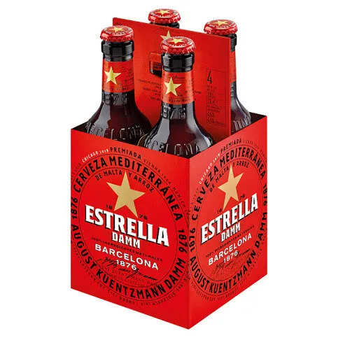 Estrella Damm 4 x 33cl