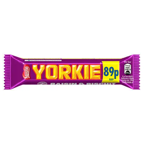 Yorkie Raisin & Biscuit 44g