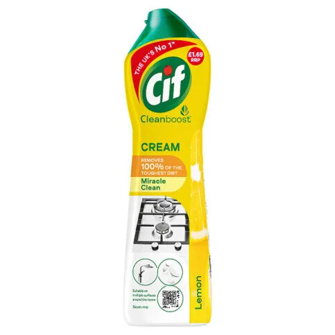 Cif  Cream Cleaner Lemon 500 ml