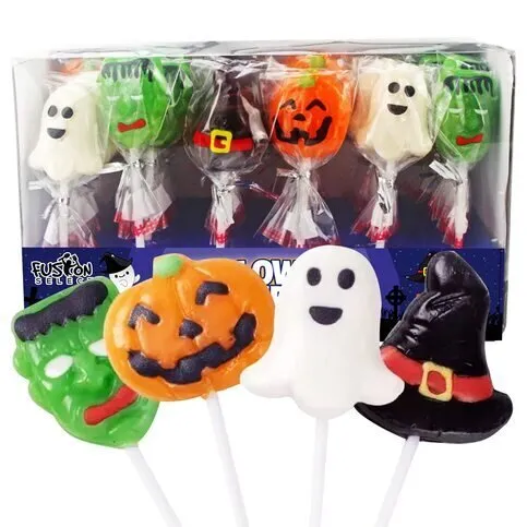 Crest Halloween Chocolate Lolly