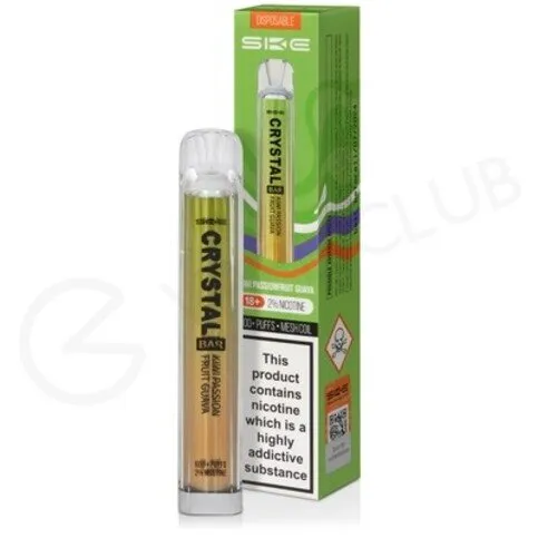 SKE Crystal 600 Prefilled Vape Kit Kiwi Passion Fruit Guava
