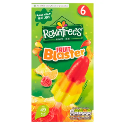 Rowntree's Fruit Blaster 6 x 58ml