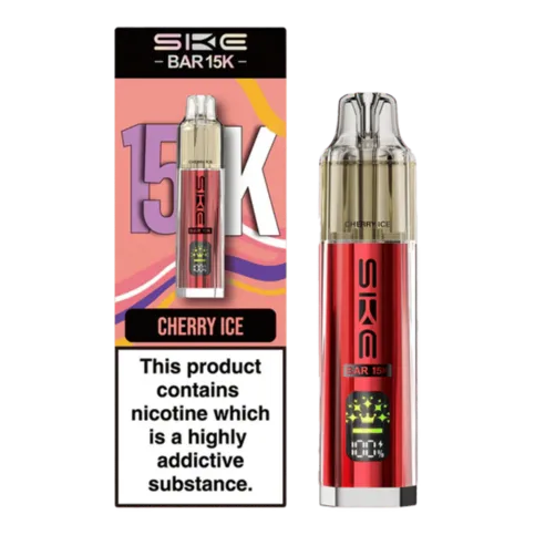 SKE Bar 15K Prefilled Pod Kit Cherry Ice 20mg