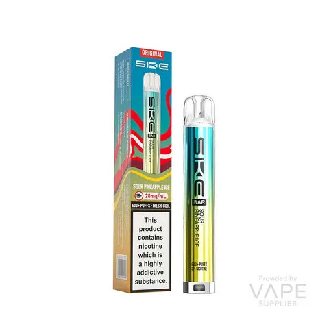 SKE Crystal Bar 600 Prefilled Vape Kit Sour Pineapple Ice