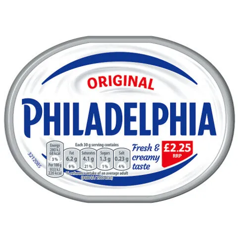 Philadelphia Original Soft Cheese £2.25 PMP 165g