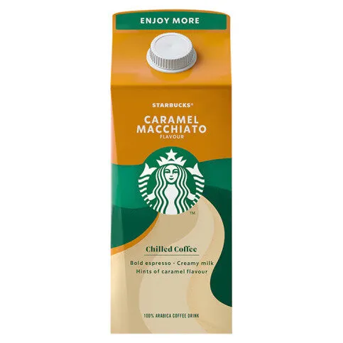 Starbucks Caramel Macchiato Flavour Chilled Coffee 750ml