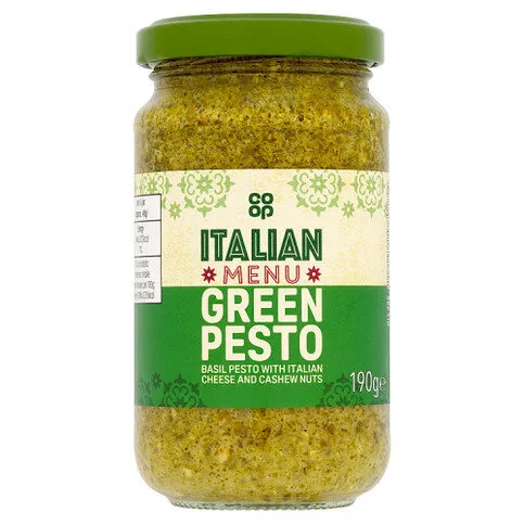 Co-op Italian Menu Green Pesto 190g