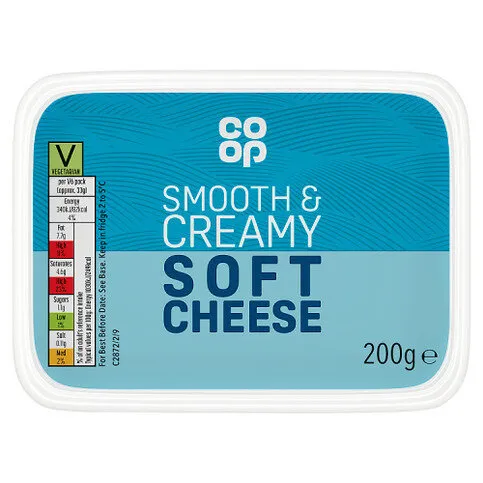 Co-op Soft Cheese 200g