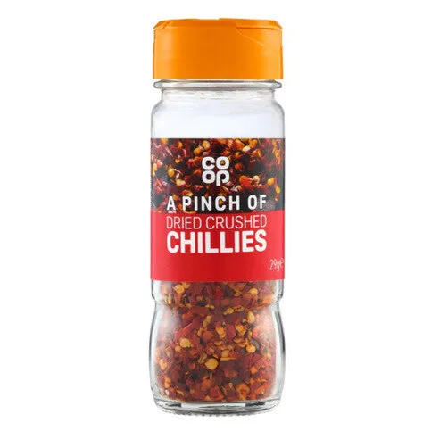 Co-op Dried Crushed Chillies 29g