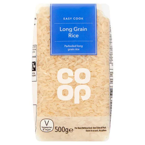 Co Op Long Grain Rice 500g