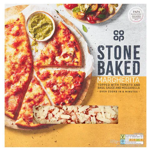 Co-op Stonebaked Margherita 320g