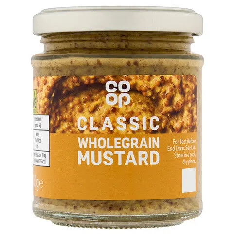 Co-op Classic Wholegrain Mustard 180g