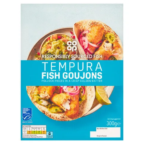 Co-op Tempura Fish Goujons 300g