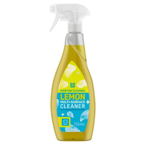Co-op Lemon Multi-Surface Cleaner 750ml