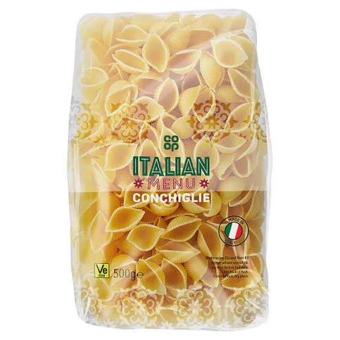 Co-op Italian Conchiglie 500g