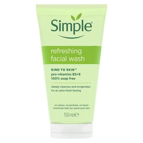 Simple Kind to Skin Facial Wash Refreshing 150 ml 