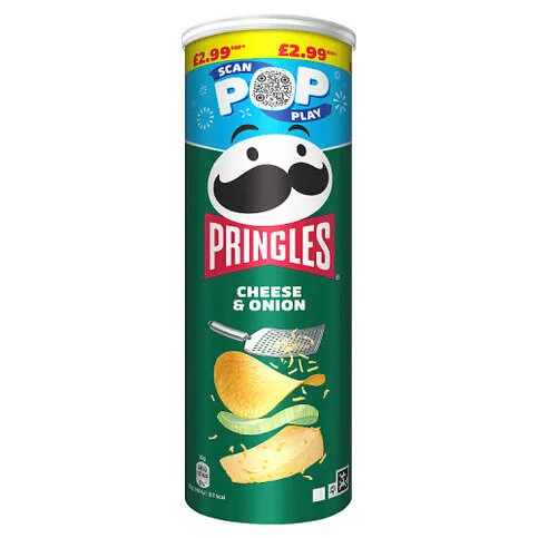 Pringles Cheese & Onion 165g