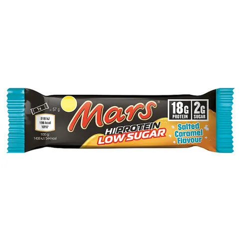 Mars Salted Caramel Low Sugar High Protein Bar 57g