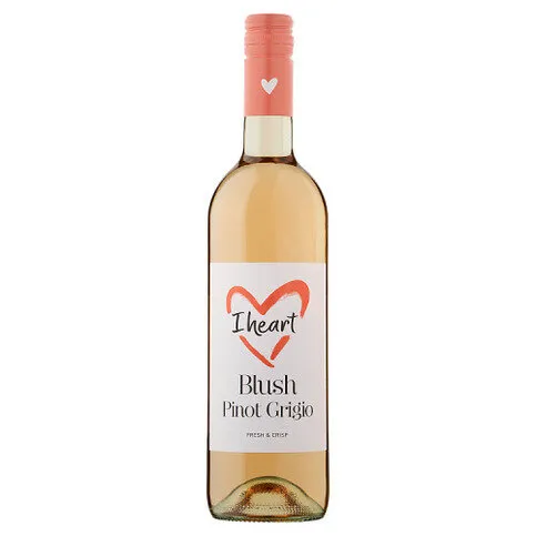 I Heart Blush Pinot Grigio 75cl