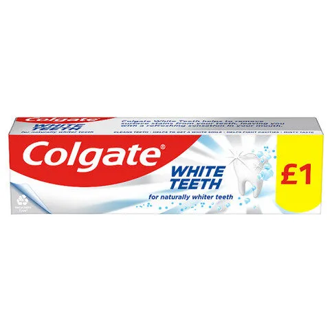Colgate White Teeth Whitening Toothpaste 75ml
